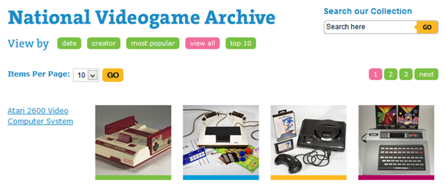 National Videogame Archive